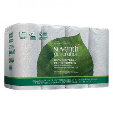 Seventh Generation SEV13739PK 100% Recycled Paper Towel Rolls