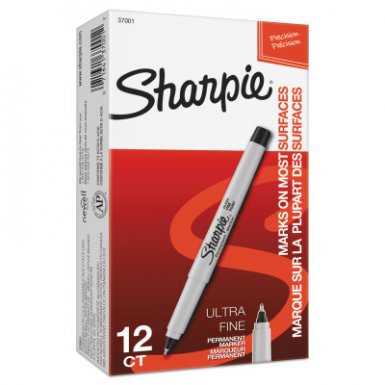 Sharpie 37001 Ultra Fine Tip Permanent Markers