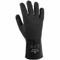 SHOWA 7703R-10 Black Knight PVC Gloves