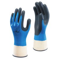 SHOWA 377M-07 Foam Grip 377 Nitrile-Coated Gloves