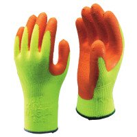 SHOWA 317L-09 Hi-Viz Latex Coated Gloves