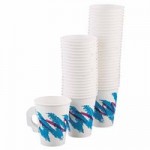 Solo SCC 370JZJ Single Sided Poly Paper Hot Cups
