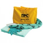 SPC SKH-PP Hazwik High-Viz Yellow Economy Portable Spill Kit