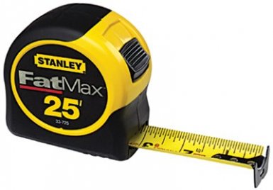 Stanley 33-725 FatMax Reinforced w/Blade Armor Tape Rules