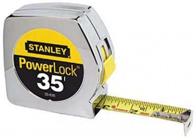Stanley 33-835 Powerlock Tape Rules 1" Wide Blade