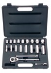 Stanley 85-404 Tools for The Mechanic 20 Piece Standard & Deep Socket Sets