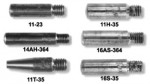 Thermadyne 15H332 Tweco Recess Contact Tips