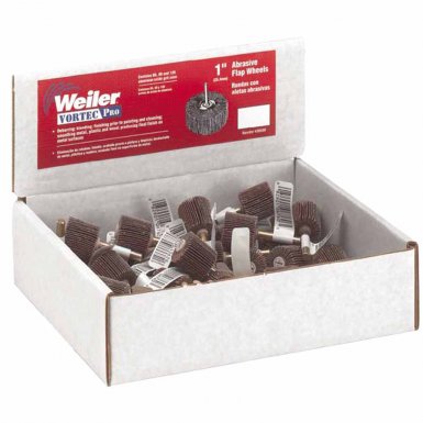 Weiler 36500 Abrasive Flap Wheel Countertop Displays