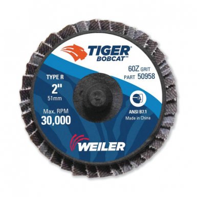 Weiler 50958 Bobcat Flat Style Flap Discs