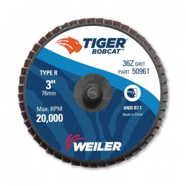 Weiler 50961 Bobcat Flat Style Flap Discs