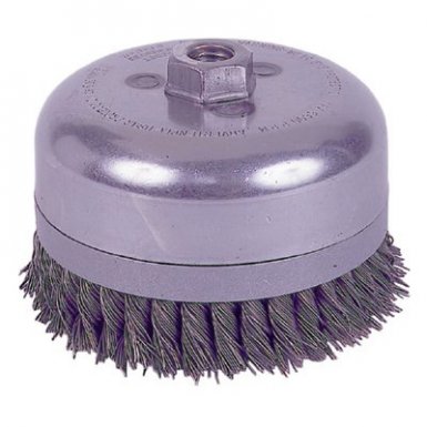 Weiler 12120 Extra Heavy Duty Knot Wire Cup Brushes
