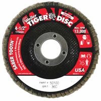 Weiler 50100 Saber Tooth Ceramic Flap Discs