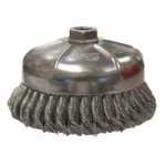 Weiler 12456 Single Row Heavy-Duty Knot Wire Cup Brushes