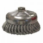 Weiler 12476 Single Row Heavy-Duty Knot Wire Cup Brushes