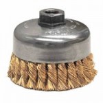 Weiler 12776 Single Row Heavy-Duty Knot Wire Cup Brushes