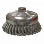 Weiler 12846 Single Row Heavy-Duty Knot Wire Cup Brushes