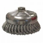 Weiler 12866 Single Row Heavy-Duty Knot Wire Cup Brushes