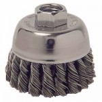Weiler 13015 Single Row Heavy-Duty Knot Wire Cup Brushes