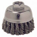 Weiler 13016 Single Row Heavy-Duty Knot Wire Cup Brushes