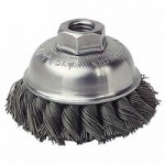 Weiler 13150 Single Row Heavy-Duty Knot Wire Cup Brushes