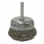 Weiler 14306 Stem-Mounted Crimped Wire Cup Brushes