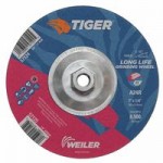 Weiler 57124 Tiger A24S Long Life Depressed Center Grinding Wheels