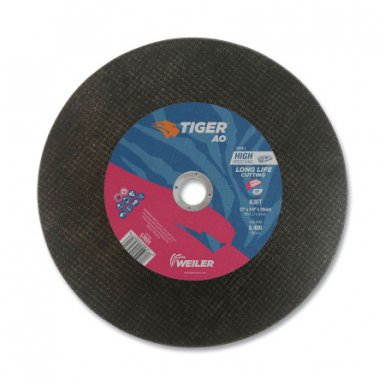 Weiler 57031 Tiger AO Type 1 High Speed Saw Large Cutting Wheels