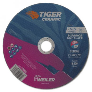 Weiler 58303 Tiger Ceramic Cutting Wheels