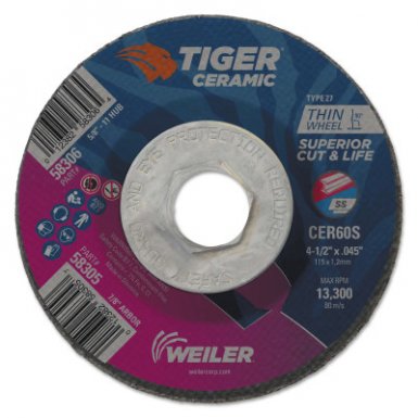 Weiler 58306 Tiger Ceramic Cutting Wheels