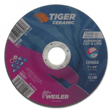 Weiler 58307 Tiger Ceramic Cutting Wheels