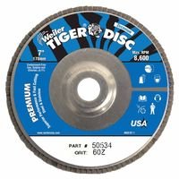 Weiler 50534 Tiger Disc Angled Style Flap Discs