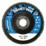 Weiler 50593 Tiger Disc Angled Style Flap Discs