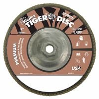 Weiler 50635 Tiger Disc Angled Style Flap Discs