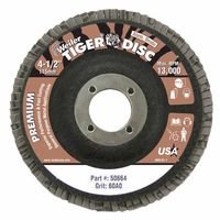 Weiler 50664 Tiger Disc Flat Style Flap Discs