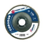 Weiler 51195 Tiger Paw Coated Abrasive Flap Discs