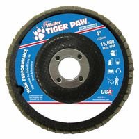 Weiler 51102 Tiger Paw Coated Abrasive Flap Discs