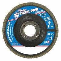 Weiler 51108 Tiger Paw Coated Abrasive Flap Discs