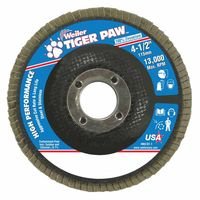 Weiler 51110 Tiger Paw Coated Abrasive Flap Discs