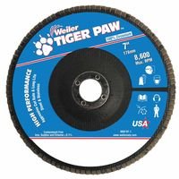 Weiler 51137 Tiger Paw Coated Abrasive Flap Discs