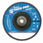 Weiler 50012400000000 Tiger Paw Super High Density Flap Discs