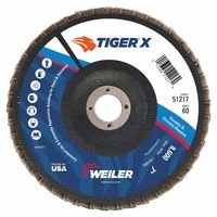 Weiler 51217 TIGER X Flap Discs