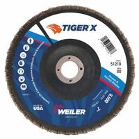 Weiler 51218 TIGER X Flap Discs