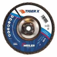 Weiler 51220 TIGER X Flap Discs