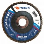 Weiler 51209 TIGER X Flap Discs