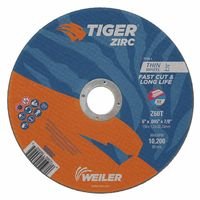 Weiler 58002 Tiger Zirc Thin Cutting Wheels