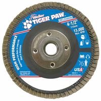 Weiler 51123 Type 29 Tiger Paw Angled Flap Discs