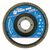 Weiler 51129 Type 29 Tiger Paw Angled Flap Discs