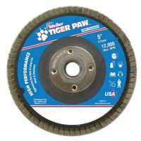 Weiler 51132 Type 29 Tiger Paw Angled Flap Discs