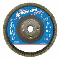 Weiler 51133 Type 29 Tiger Paw Angled Flap Discs
