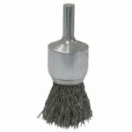 Weiler 36046 Vortec Pro Stem Mounted Crimped Wire End Brushes